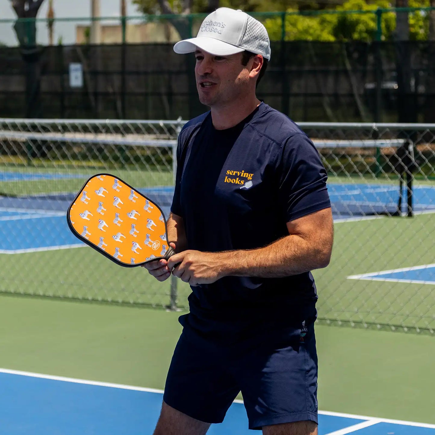 Men's Serving Looks, Crushing Points Pickleball Shirt