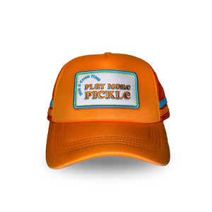 Play More Pickle Orange Hat