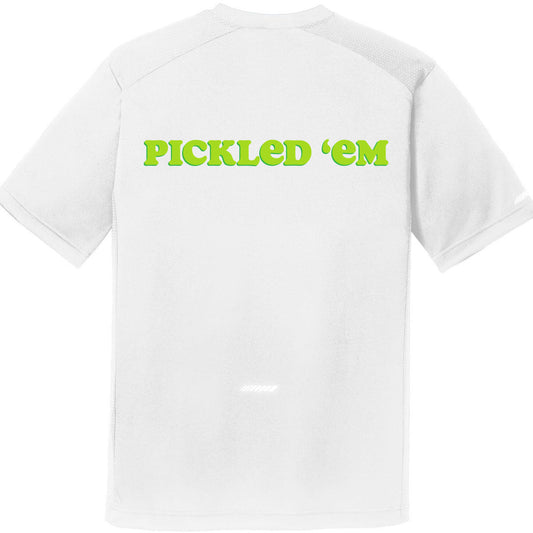 Men's Pickled 'Em Performance Shirt White
