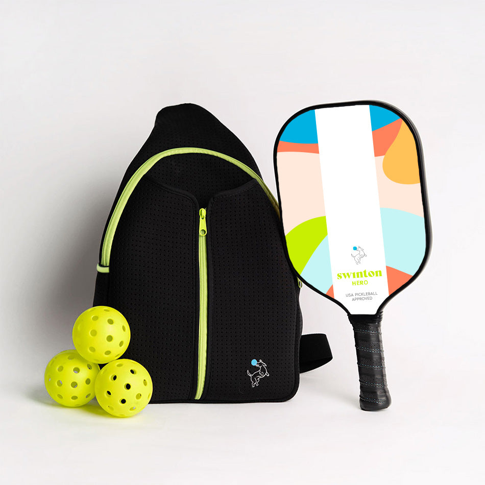 Pickleball Starter Bundle - Black