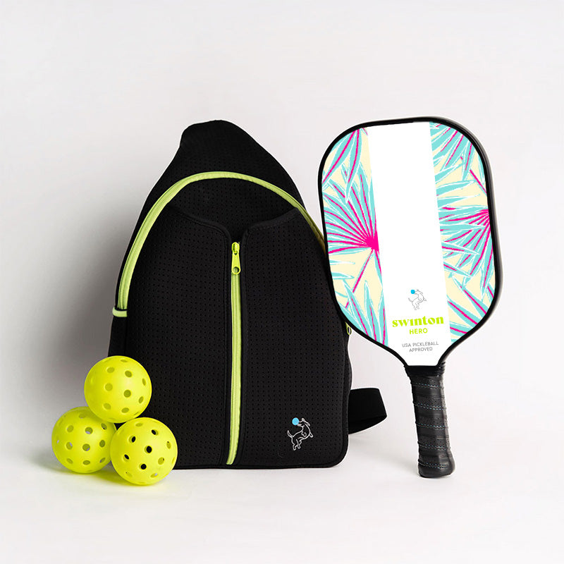 Pickleball Starter Bundle - Black