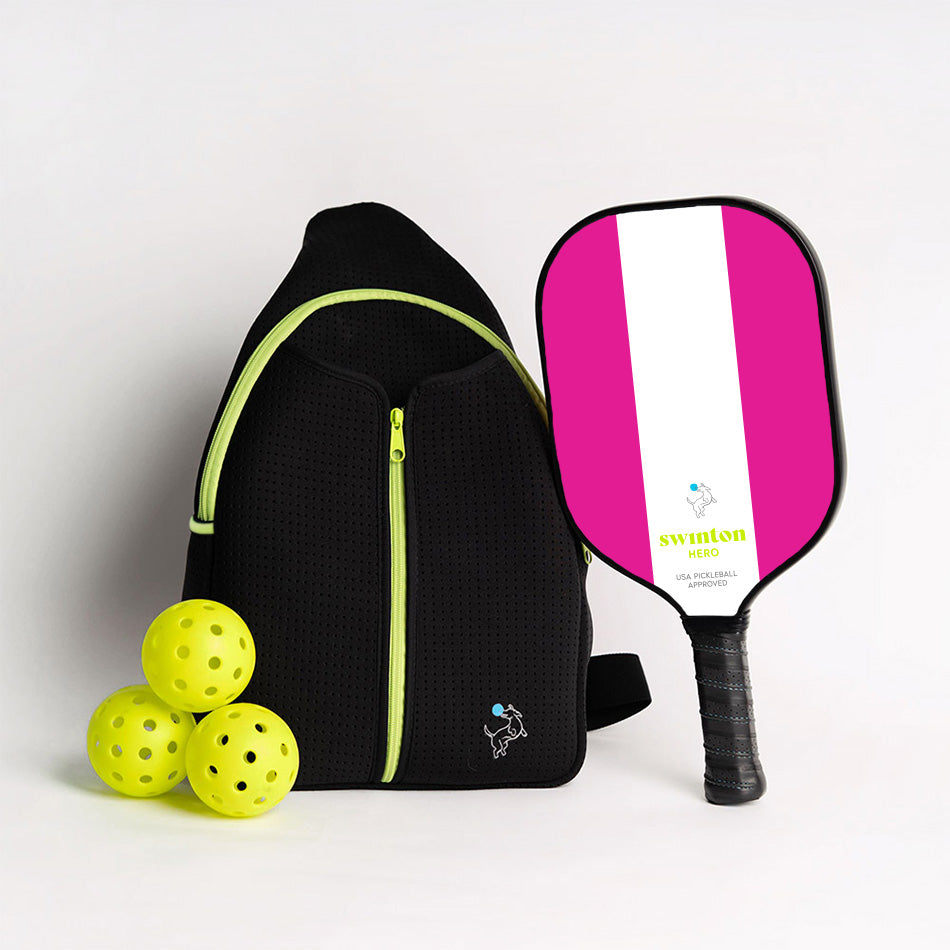 1 Stuk Pickleballtas, Pickleball Sling Bag Rugzak, Omkeerbare Crossbody 1 Stuk Pickleballtas, Pickleball Sling Bag Rugzak, Omkeerbare Crossbody