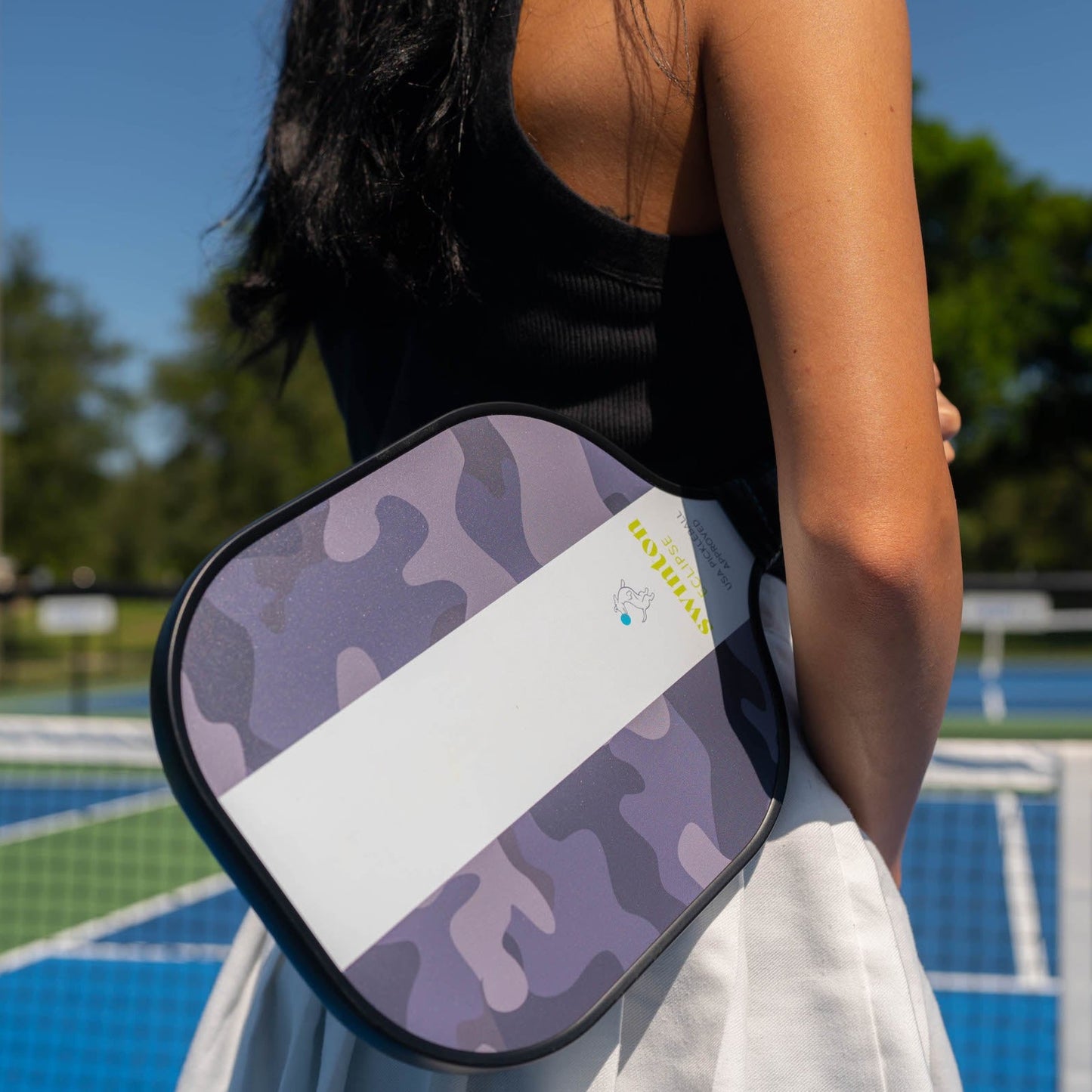 pickleball paddle camo camouflage racket ball sports pickle gift him man masculine