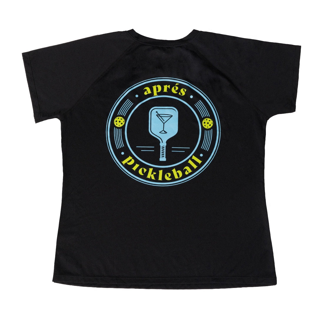apres pickleball t-shirt tee performance gift women women's ladies pickle ball day dinking dink