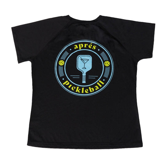 apres pickleball t-shirt tee performance gift women women's ladies pickle ball day dinking dink