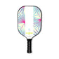 Swinton pickleball paddle in tropical leaf print.