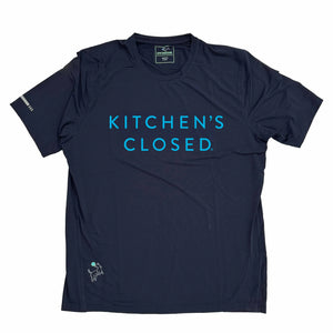 Men's Kitchen's Closed Pickleball Performance Shirt in Luxe Navy