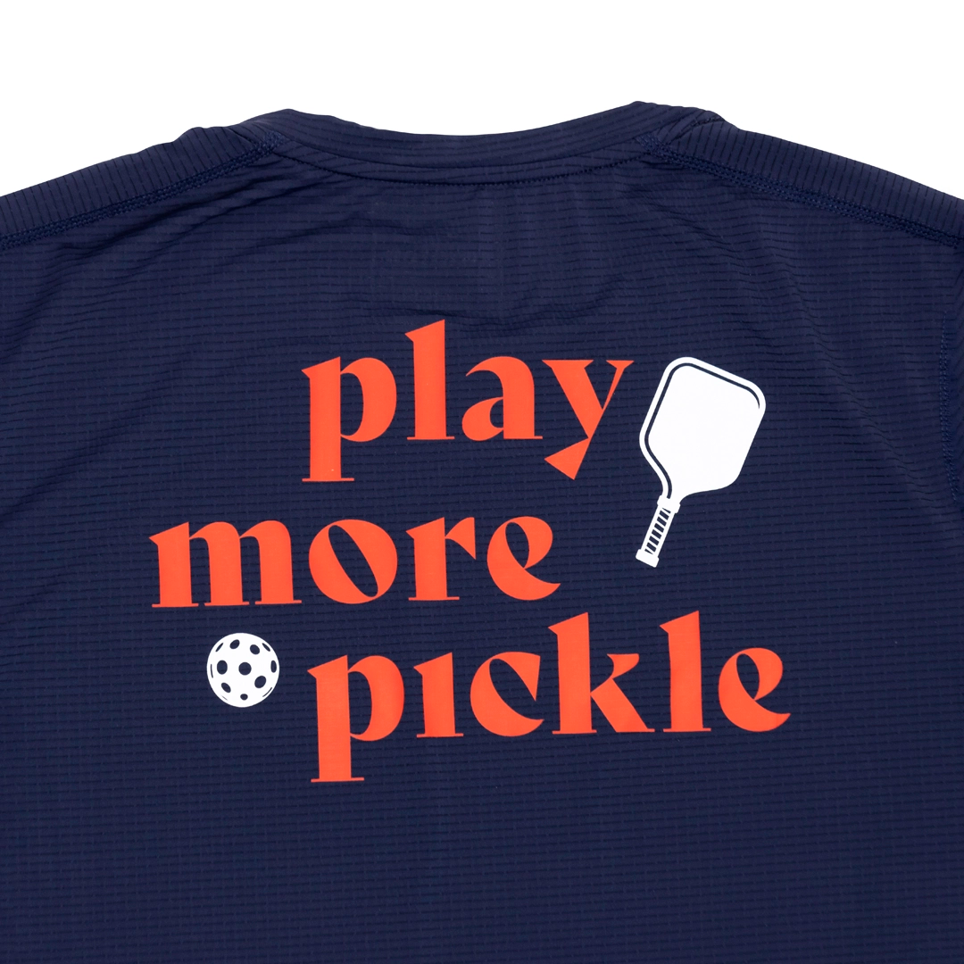 Women's Play More Pickle Navy