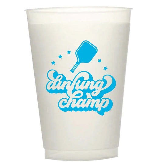 Dinking Champ Reusable Party Cups