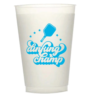 Dinking Champ Reusable Party Cups