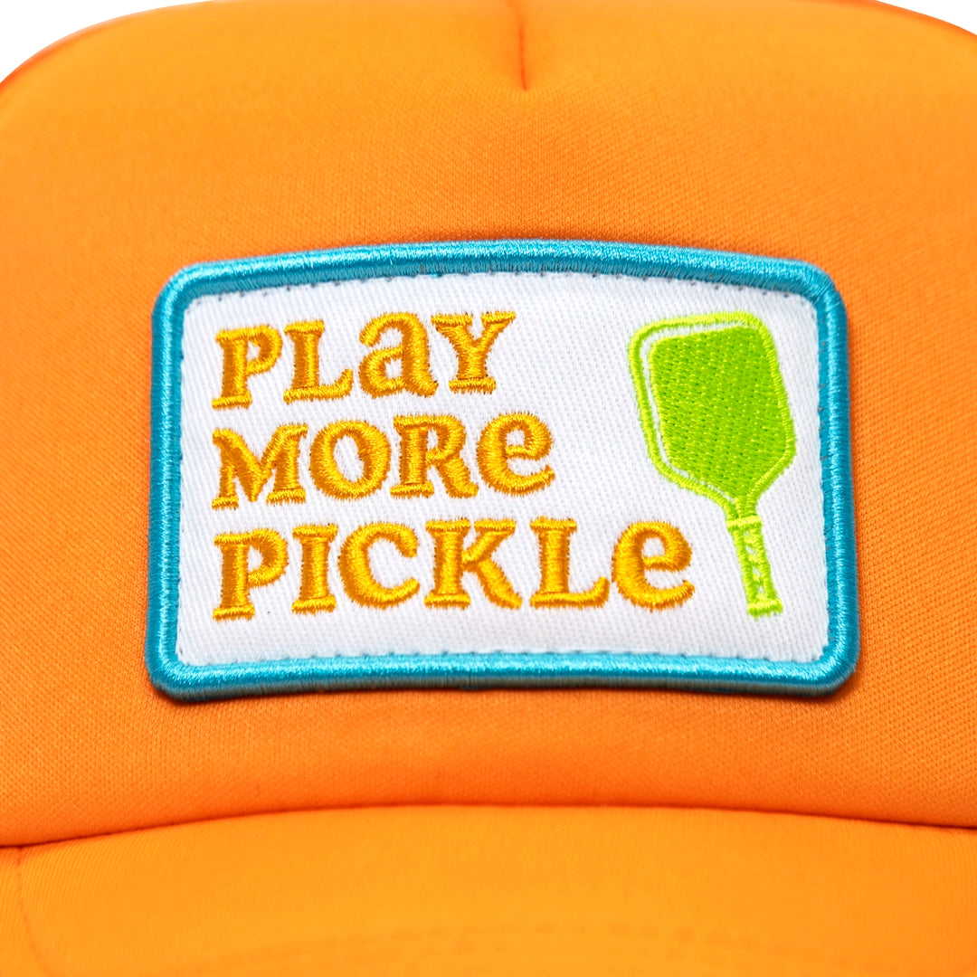 Play More Pickle Orange Hat