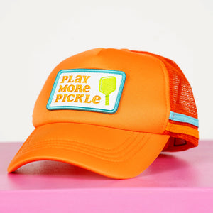 Play More Pickle Orange Hat