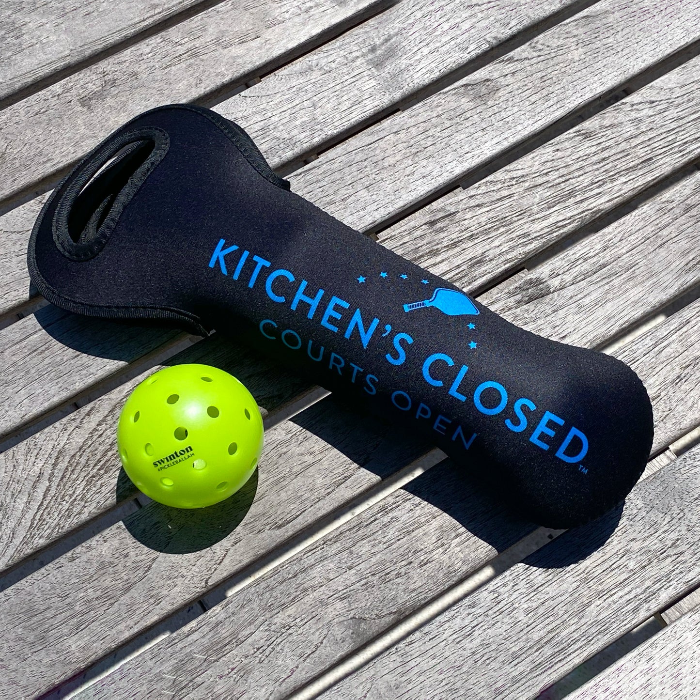Kitchen's Closed Sleeve of Pickleballs