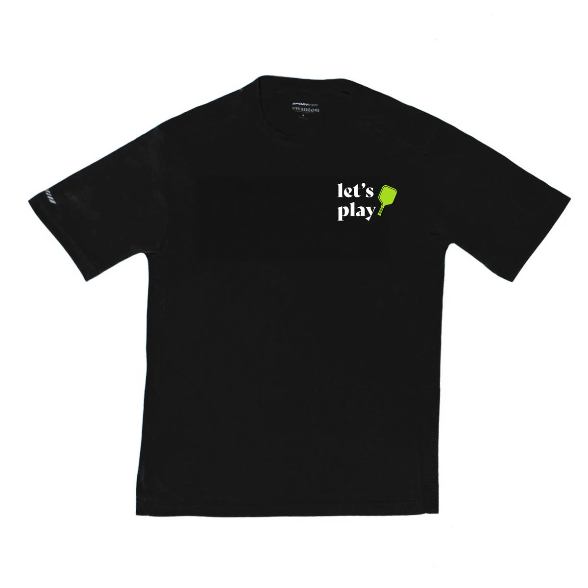 Men's Pickleball Shirt - Black Performance Shirt Your Kitchen or