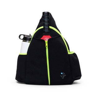 Pickleball Sling Bag - Black