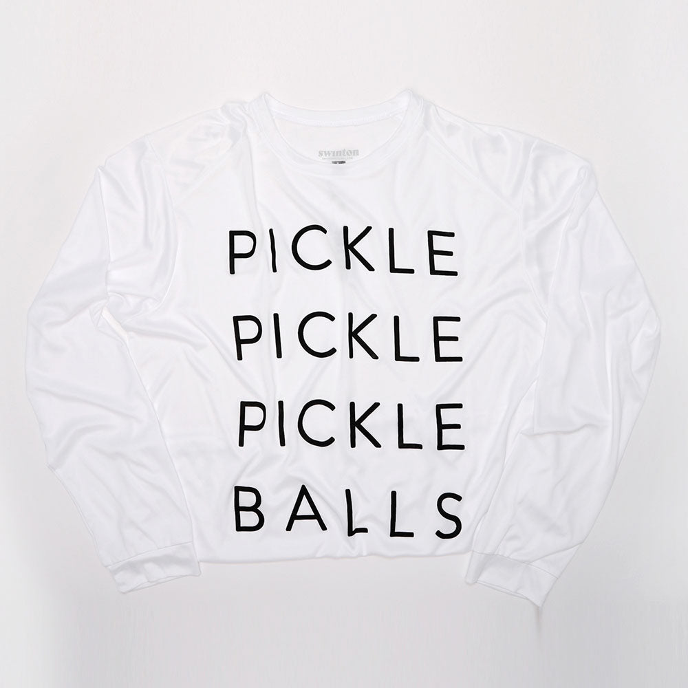 front of the pickle pickle pickle balls shirt